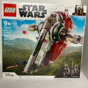 LEGO 75312 Star Wars Boba Fett's Starship - Red, Green, White